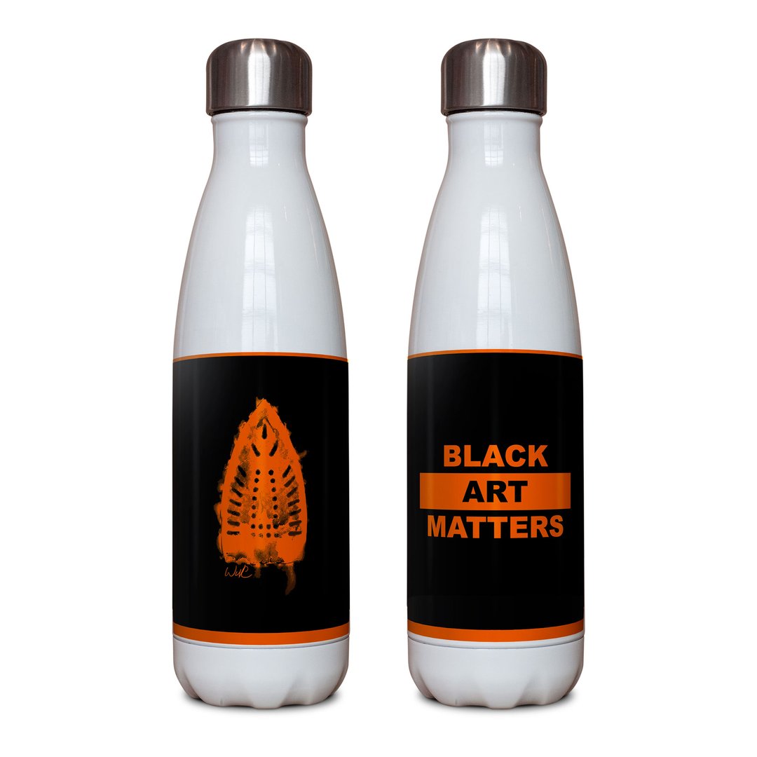Black Art Matters Steel Water Bottle