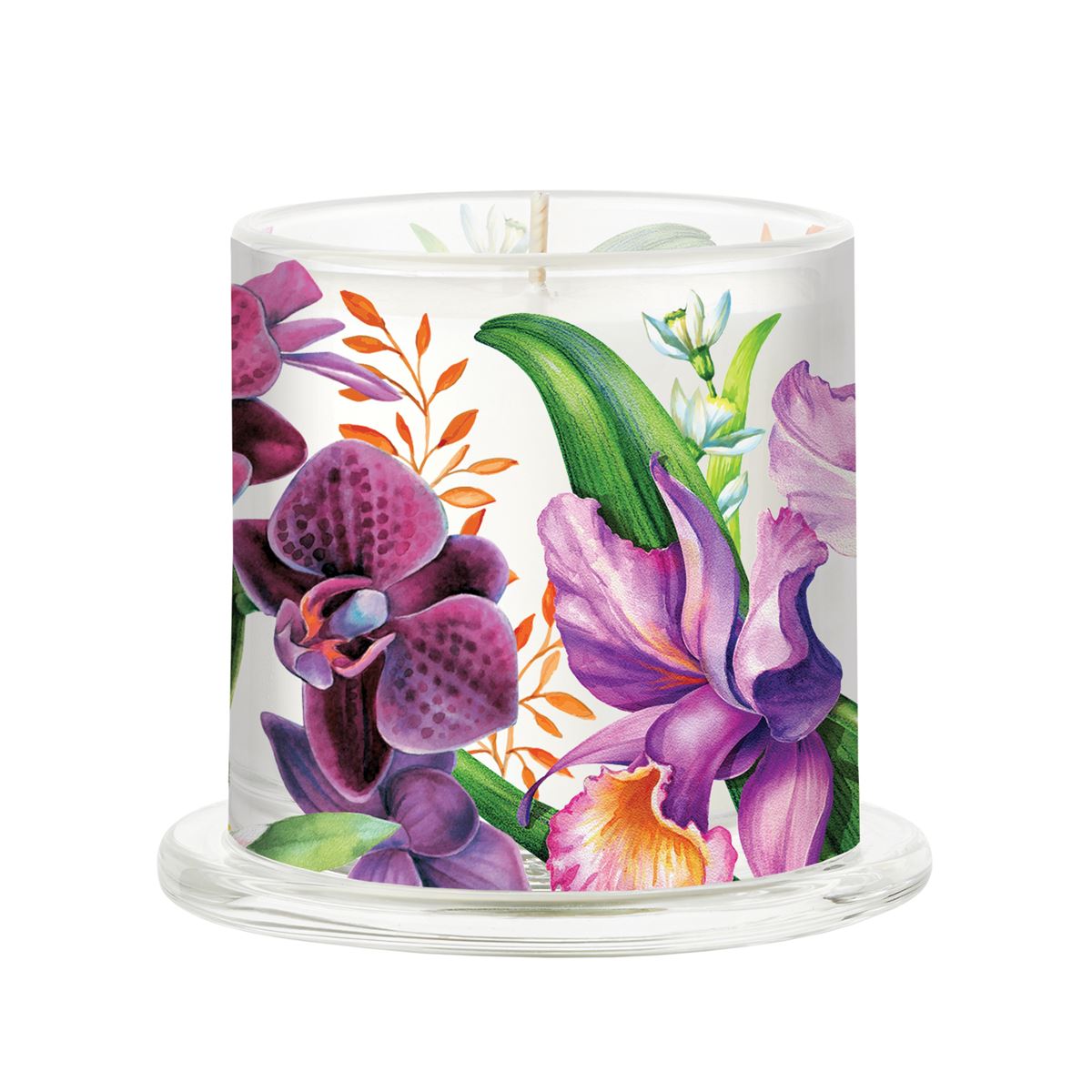 Orchids Scented Cloche Candle