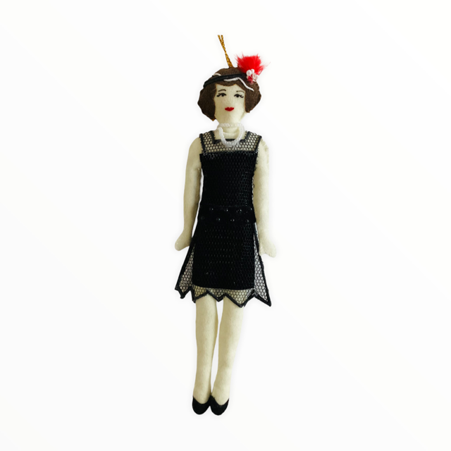 Marjorie Post Flapper Ornament